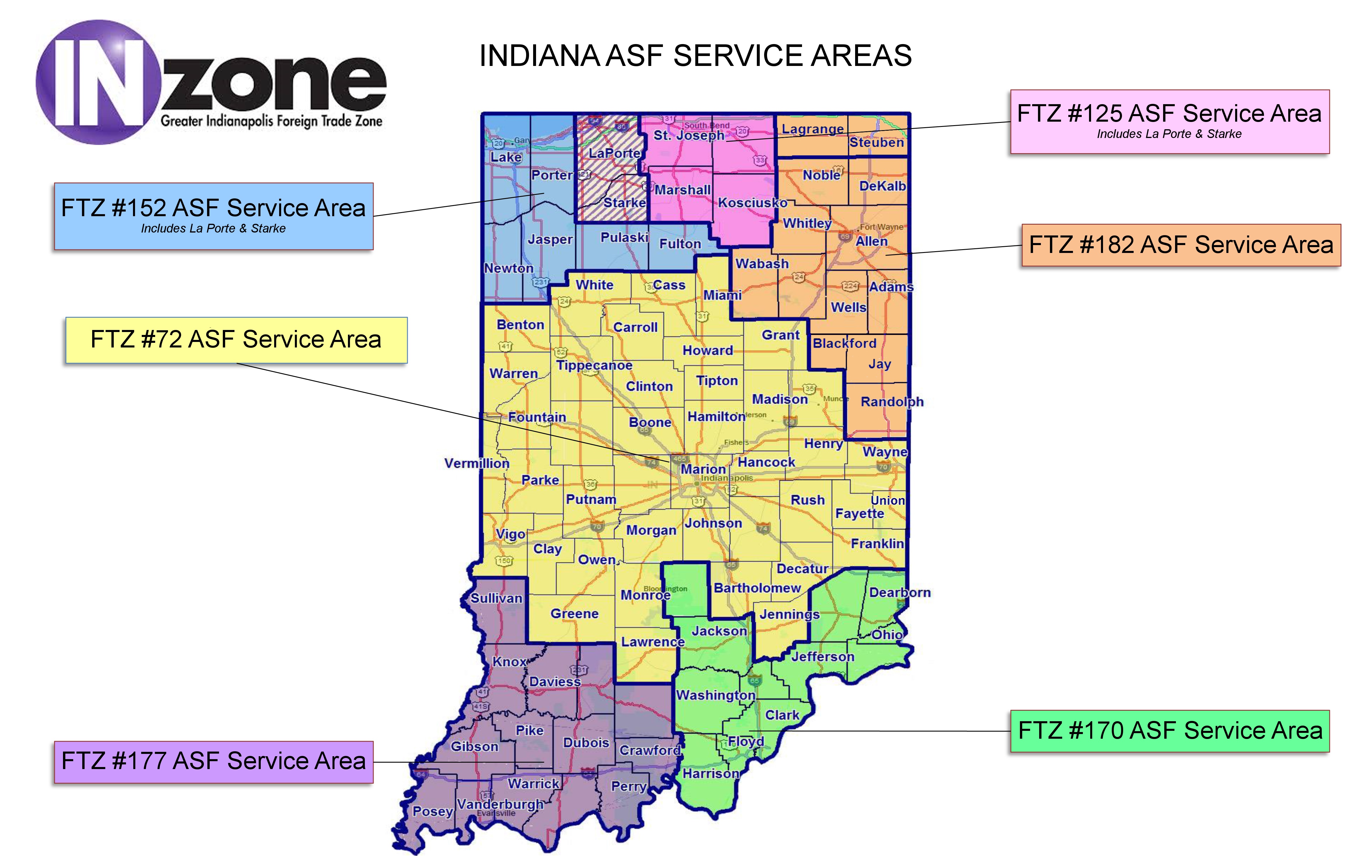 time zone map indiana